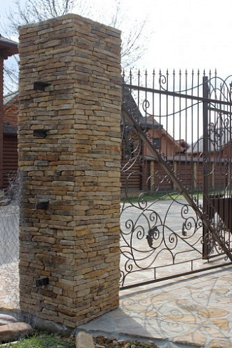 Kamenclub.ru: Песчаник (хворост) art PSG-5-06  купить в Москве    1 900 руб/кв.м   фото КАМЕНЬ КЛУБ