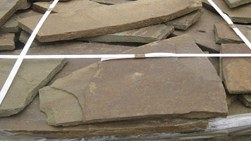 Песчаник пластушка серо-зеленый (1,5 см)