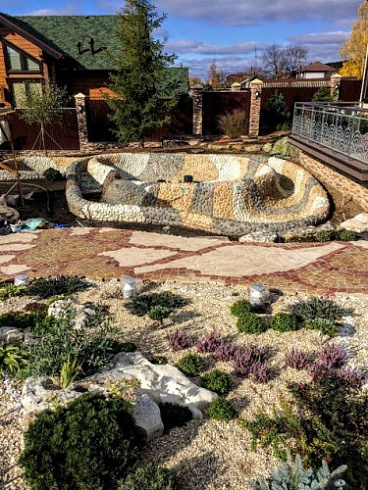 Kamenclub.ru: Песчаник брусчатка (Готика) art PSG-L-01  купить в Москве    2300 руб/кв.м   фото КАМЕНЬ КЛУБ