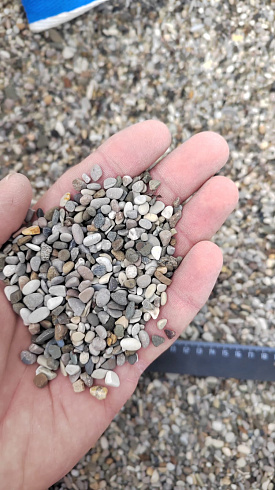 фото Галька черноморская фр. 3-5 мм. купить в Москве  в интернет-портале КАМЕНЬ КЛУБ