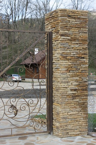 Kamenclub.ru: Песчаник (хворост) art PSG-5-06  купить в Москве    1 900 руб/кв.м   фото КАМЕНЬ КЛУБ