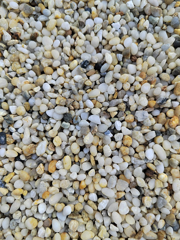 фото Галька крымская жемчужная фр. 3-5 мм. купить в Москве  в интернет-портале КАМЕНЬ КЛУБ