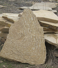 Форматный камень (плаха) пошаговая дорожка от 70-150 см (4 -12 см)