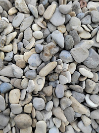 Галька каспийская фр. 10-20 мм.  купить в Москве фото Камень Клуб