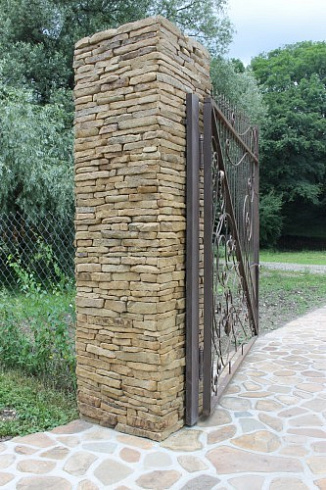 Kamenclub.ru: Песчаник (хворост) art PSG-5-06  купить в Москве    1 900 руб/кв.м   фото КАМЕНЬ КЛУБ